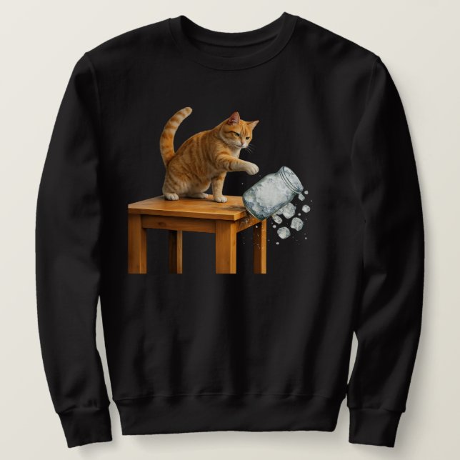  Pro Einwanderung Katze , ICE-Tee abschaffen , chi Sweatshirt (Design vorne)