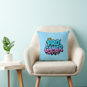 PRO GAMER Graffiti-Logo Kissen
