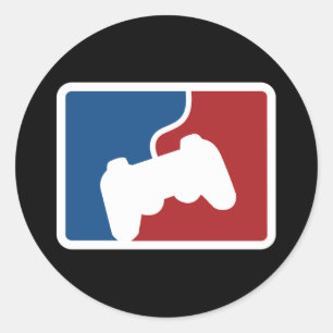 Pro Gamer Runder Aufkleber