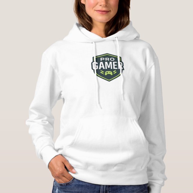 PRO GAMER Shield-Abzeichen Hoodie (Vorderseite)