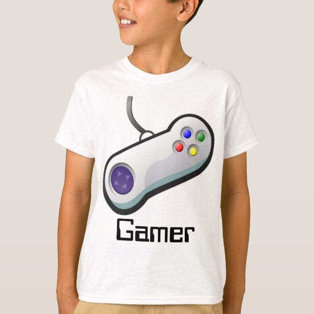 Pro Gamer, Video Game Controller T-Shirt (Vorderseite)