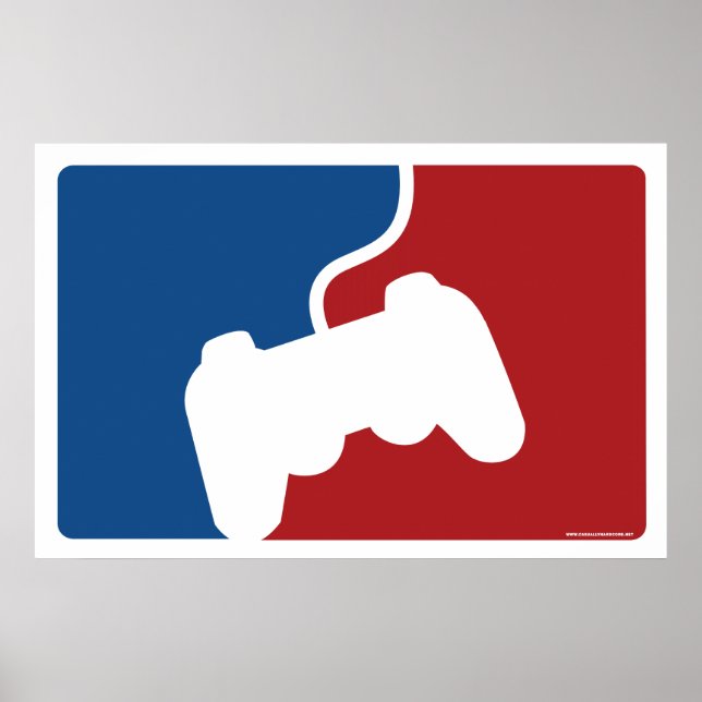 Pro Gamer Video Game Poster - Controller Geek (Vorne)