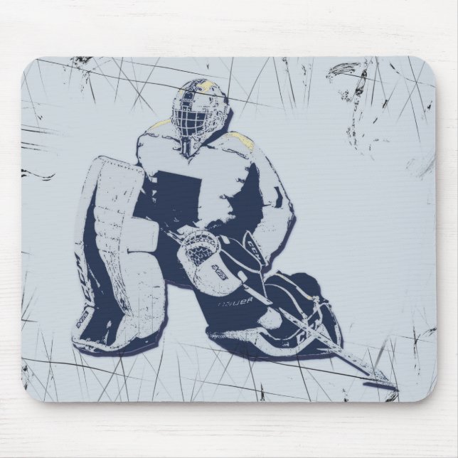 Pro Goalie - Eishockey Goalie Mousepad (Vorne)
