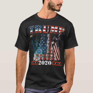 Pro God Pro Gun Pro Life Donald Trump Kampagne 20 T-Shirt