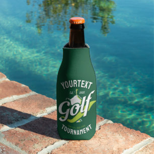 Pro Golfer NAME Golf Trophy Turnier Golfspielen Flaschenkühler