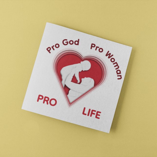 Pro Gott Pro Frau Pro Leben – Wert des Lebens Rall Poster (Von Creator hochgeladen)