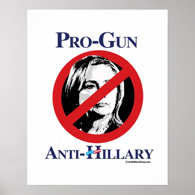 Pro-Gun Anti-Hillary - Anti-Hillarypng.png Poster (Vorne)