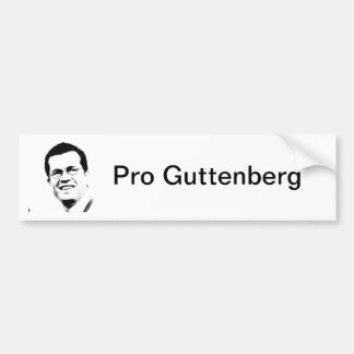 Pro Guttenberg Autoaufkleber