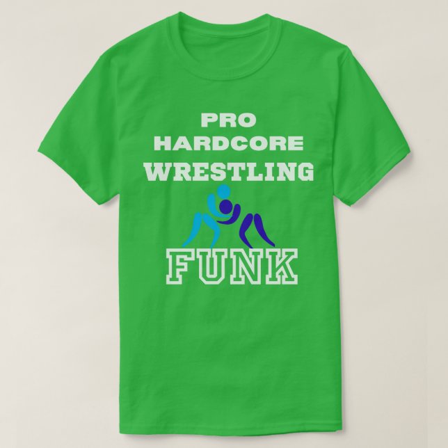 Pro hardcore Wrestling Terry Funk T-Shirt (Design vorne)