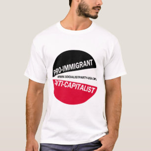 Pro-Immigrant/Anti-Kapitalist T-Shirt