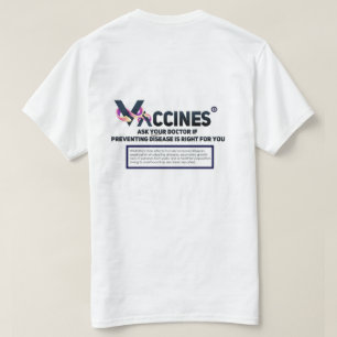 Pro-Impfstoff-Logo T-Shirt