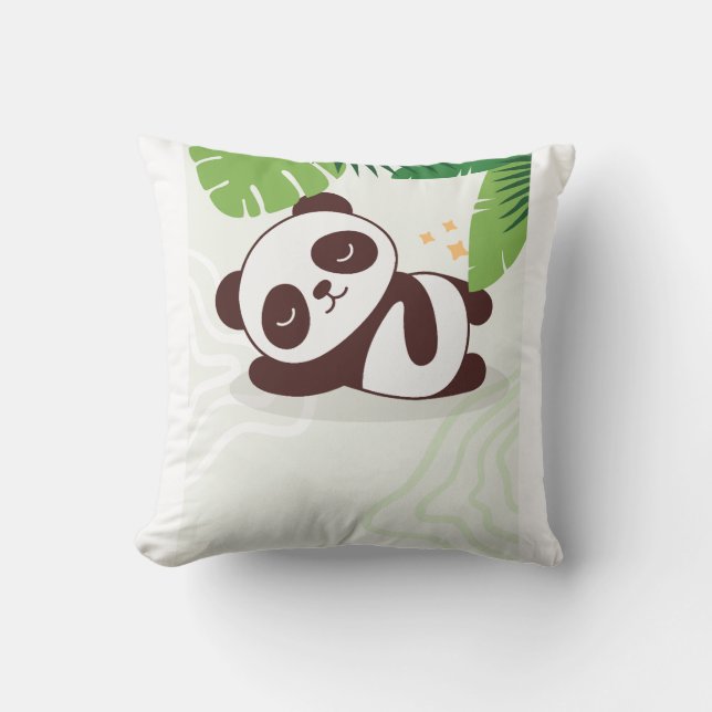 pro Kissen für Kinder Panda (Vorderseite)