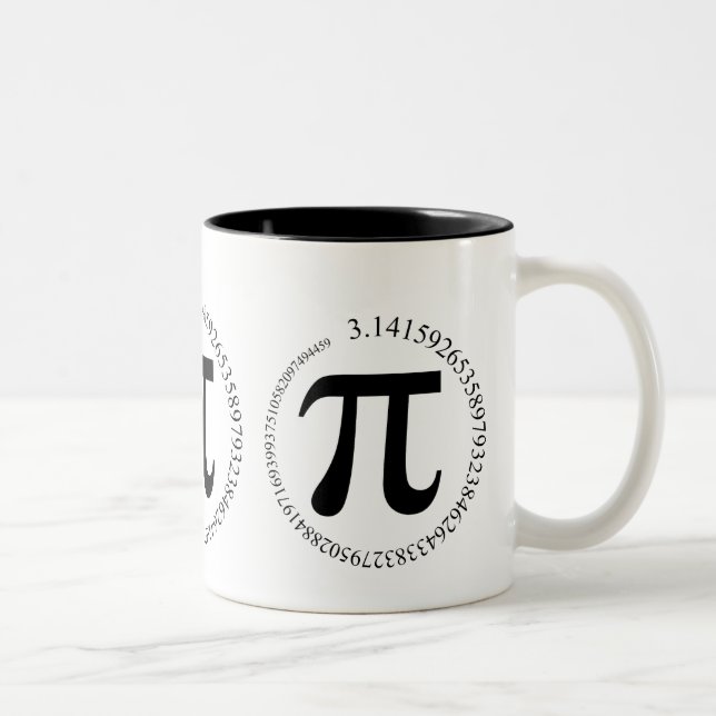 Pro-Kopf-Tag Zweifarbige Tasse (Rechts)