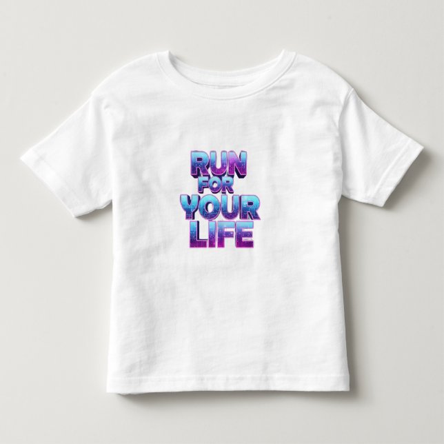 Pro Laufmotivation Kleinkind T-shirt (Vorderseite)