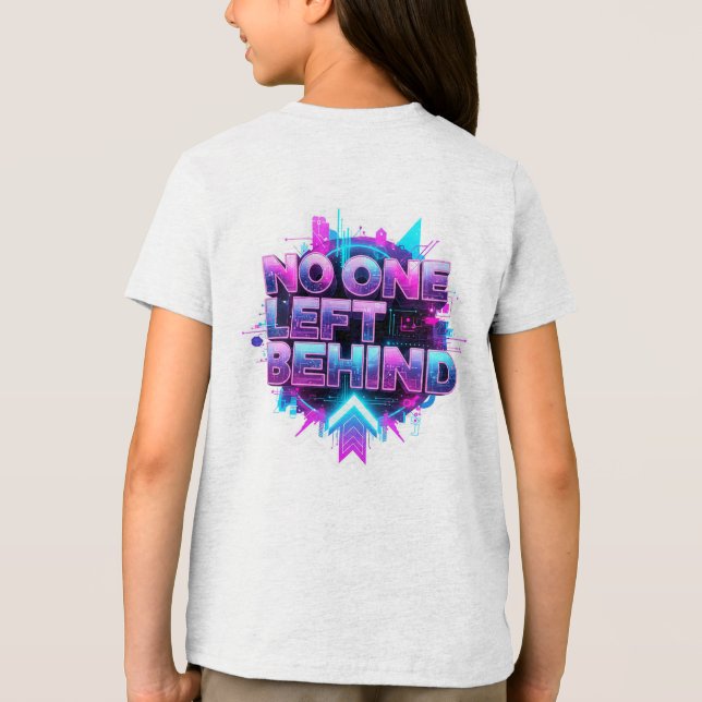 Pro Laufmotivation Tri-Blend Shirt (Rückseite)
