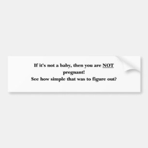 Pro-Leben Autoaufkleber