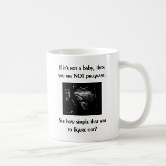 Pro-Leben Tasse (Babyultraschall)