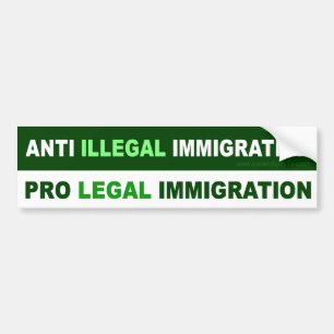 Pro LEGAL Immigration Autoaufkleber