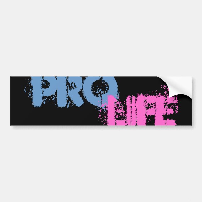 PRO LIFE AUTOAUFKLEBER (Vorne)