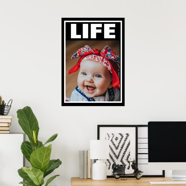 Pro-Life Baby Beautiful Polish Baby Girl Poster (Heimbüro)