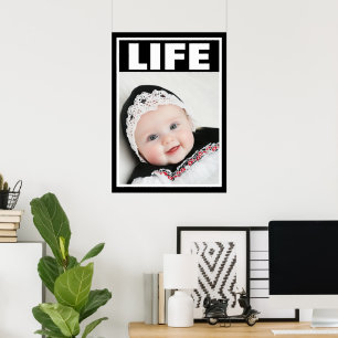 Pro-Life Baby Schönes Polnisches Baby Mädchen Poster