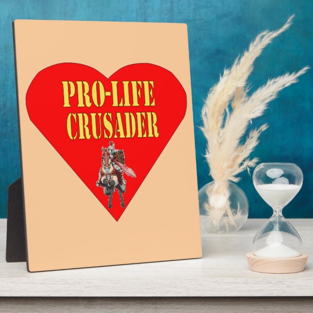 PRO LIFE CRUSADER FOTOPLATTE (Seite)