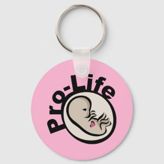 Pro-Life-Fetus-Design Schlüsselanhänger