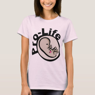 Pro-Life-Fetus-Design T-Shirt
