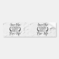Pro Life Geschenke Rett der menschlichen Babys Pro