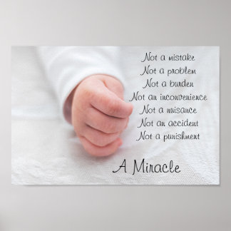 Pro-Life-Poster Poster