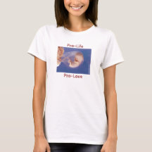 Pro-Life Pro-Liebe-T - Shirt