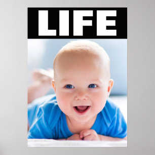 PRO-LIFE-SMILING BABY BOY LEBEN POSTER