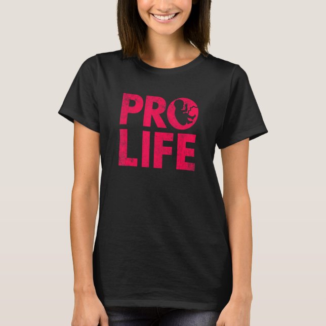 Pro Life Vintag 1 T-Shirt (Vorderseite)