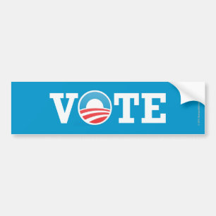 Pro-Obama-Aufkleber Abstimmung Autoaufkleber
