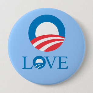 Pro-Obama - LIEBE -- Button