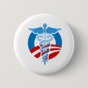 Pro-Obama-Sorgfalt Button