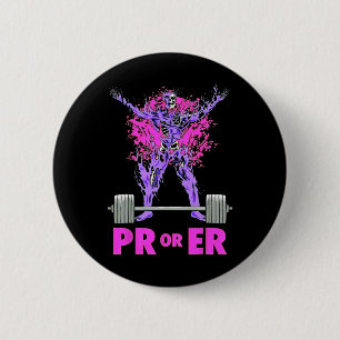 PRO oder Er Gewichtszunahme Bodybuilding Fitness G Button