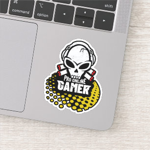 Pro Online Gamer Aufkleber