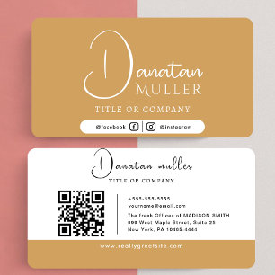 PRO QR Code Business-Logo Visitenkarte