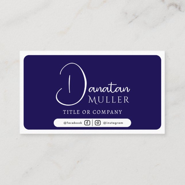 PRO QR Code Business-Logo Visitenkarte (Rückseite)
