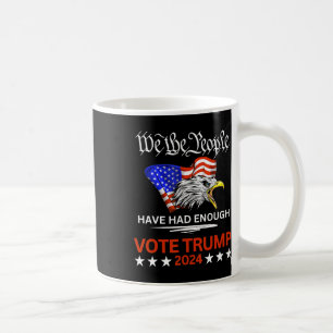 Pro Republikanische Stimme Trump Wir Das Volk Habe Kaffeetasse