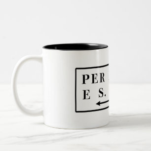 Pro Rialto e S. Marco, Venedig, italienischer Zweifarbige Tasse