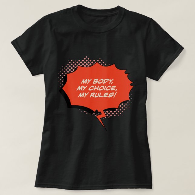 pro rochen T-Shirt (Design vorne)
