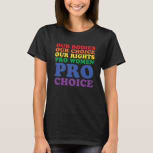 Pro Roe 1973 Pro Wahl Frauenrechte Pro Frauen T-Shirt