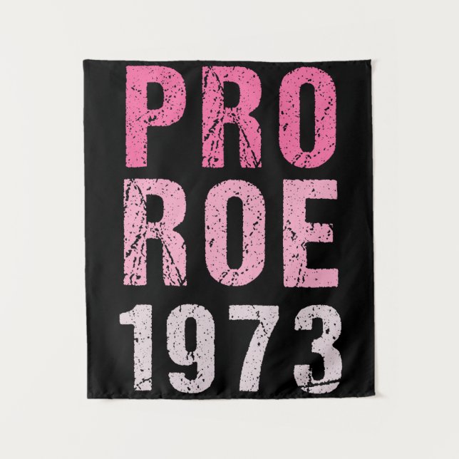 Pro Roe 1973 Wandteppich (Vorderseite)