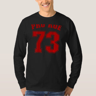 Pro Roe 73 on Back Women's Rights Feminist Pro Cho T-Shirt