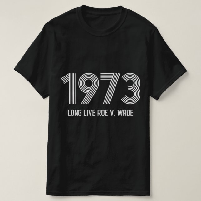 Pro Roe Pro Choice Protest Abtreibungsverbot T-Shirt (Design vorne)