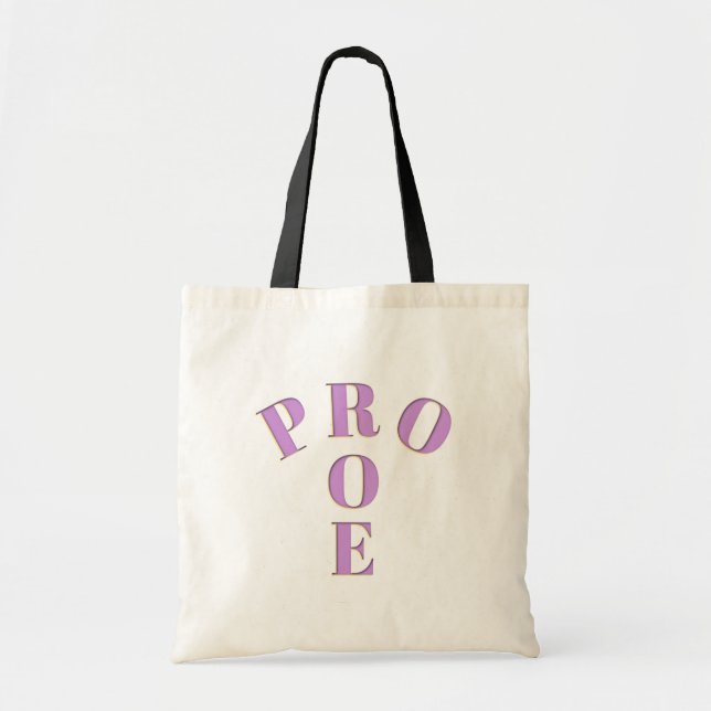 Pro Roe Tote Bag 100% Gewinn 2 Geplante Elternscha Tragetasche (Vorne)