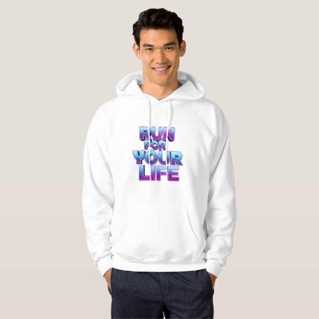 Pro Running Motivation Hoodie (Vorne ganz)