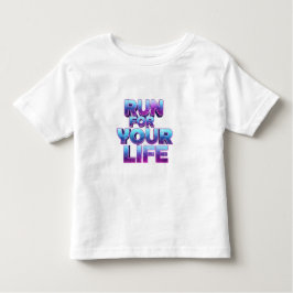 Pro Running Motivation Kleinkind T-shirt